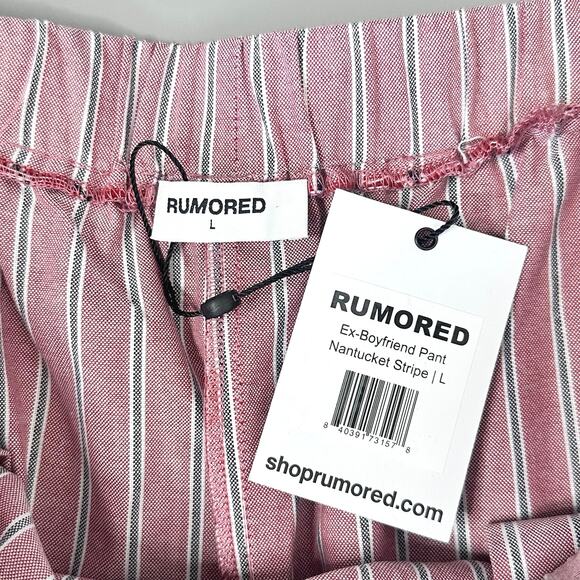 Rumored Ex-Boyfriend Pants in Nantucket Red Stripe - Picture 7 of 7